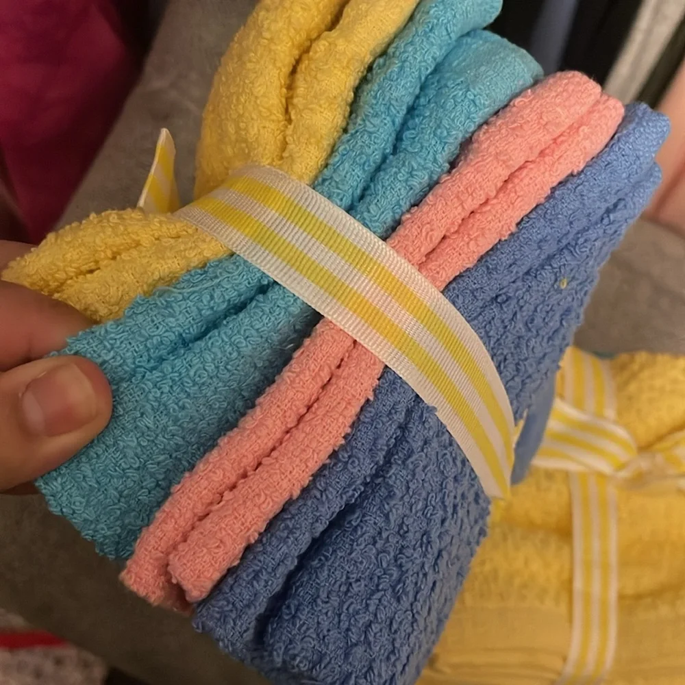 Colorful washcloth Set